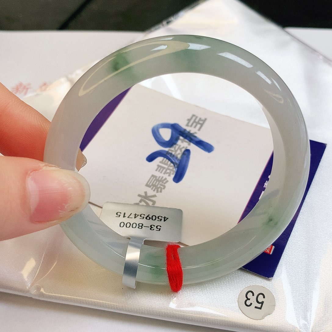 翡翠手镯未镶嵌缅甸天然a货翡翠