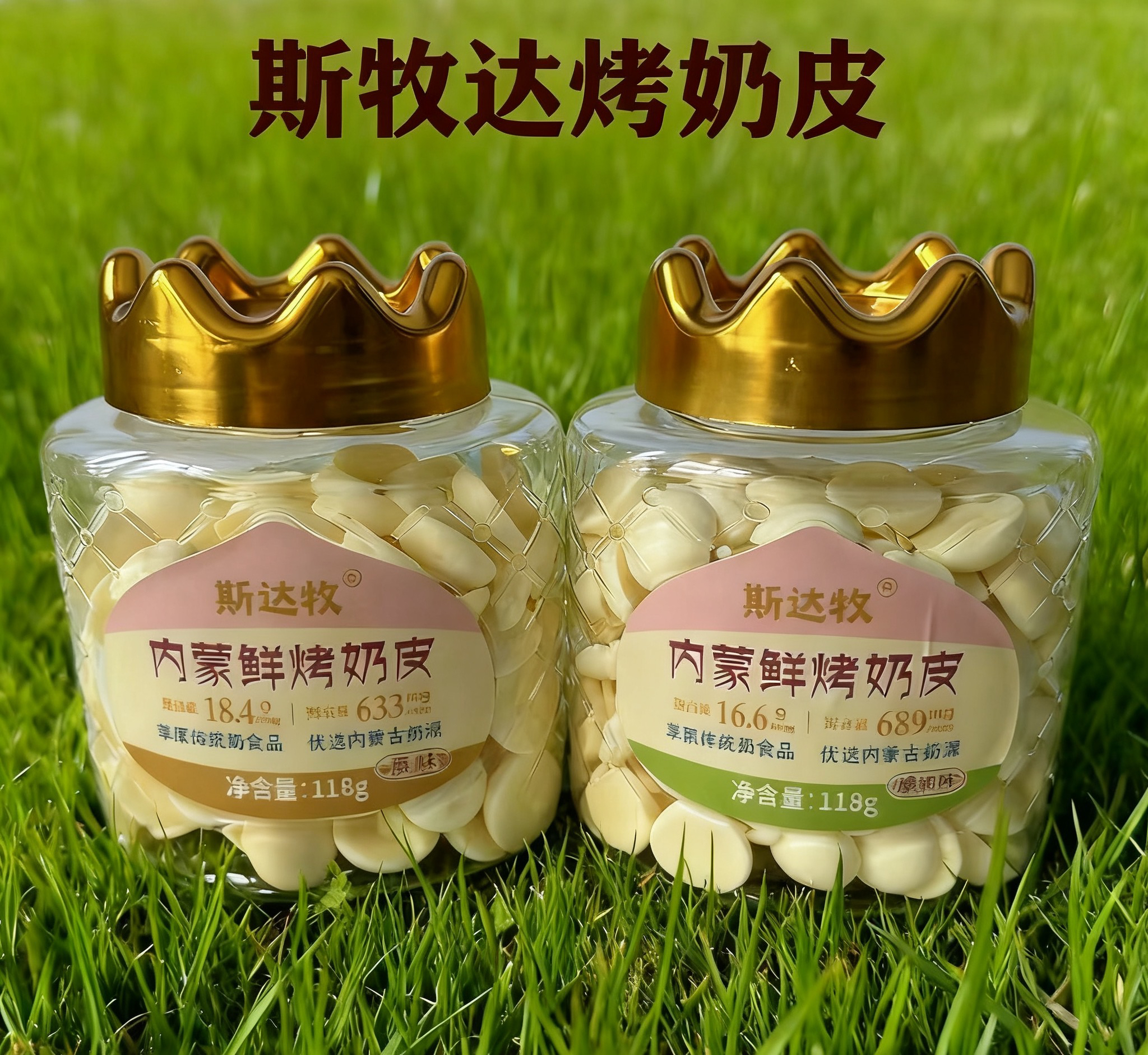 内蒙古烤鲜奶烤酸奶烤奶皮奶皮子高钙高蛋白休闲解馋奶制品零食