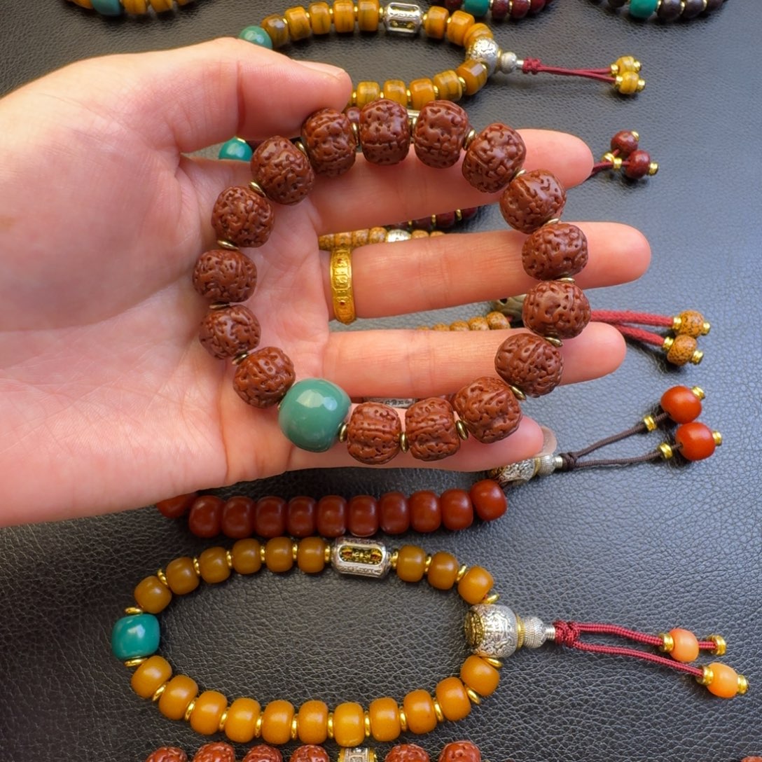 瑞***物泥塑金刚岁菩提菩提