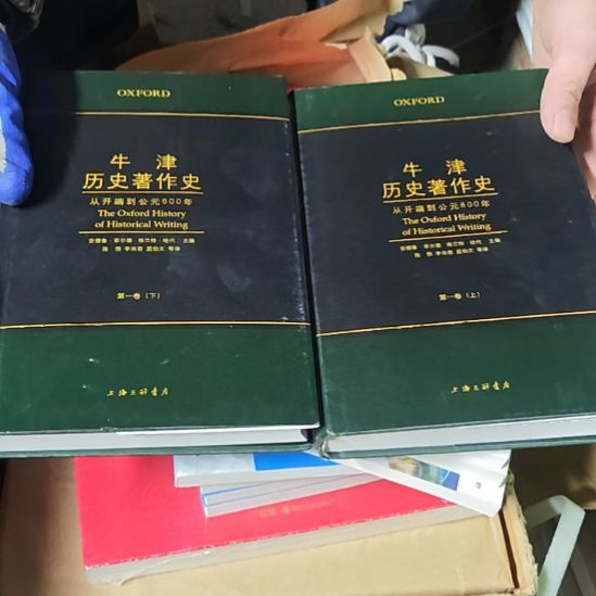 牛津历史著作史两本一套精装库存书