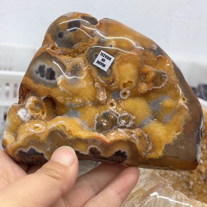 水晶摆件未镶嵌捡漏