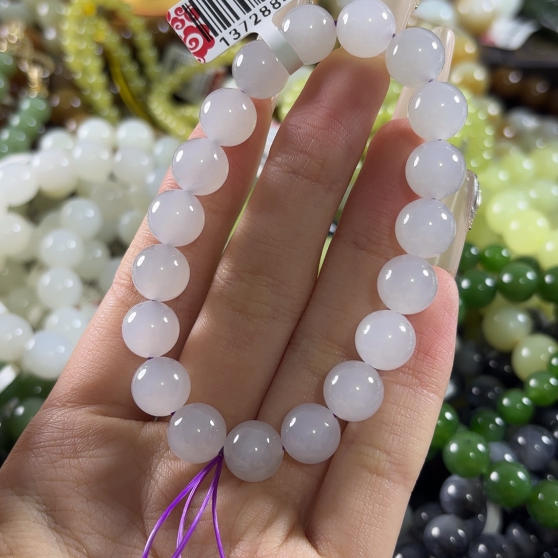 风***6和田玉未镶嵌手链292