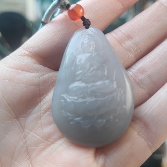 和田玉（青玉）未镶嵌颈饰