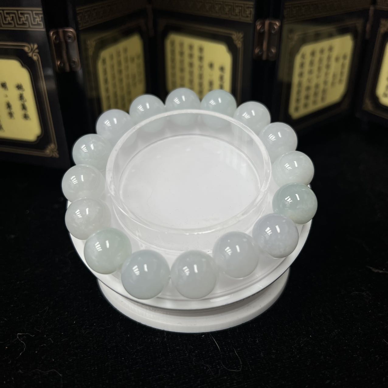 LYPM-27-06翡翠5-3翡翠手串