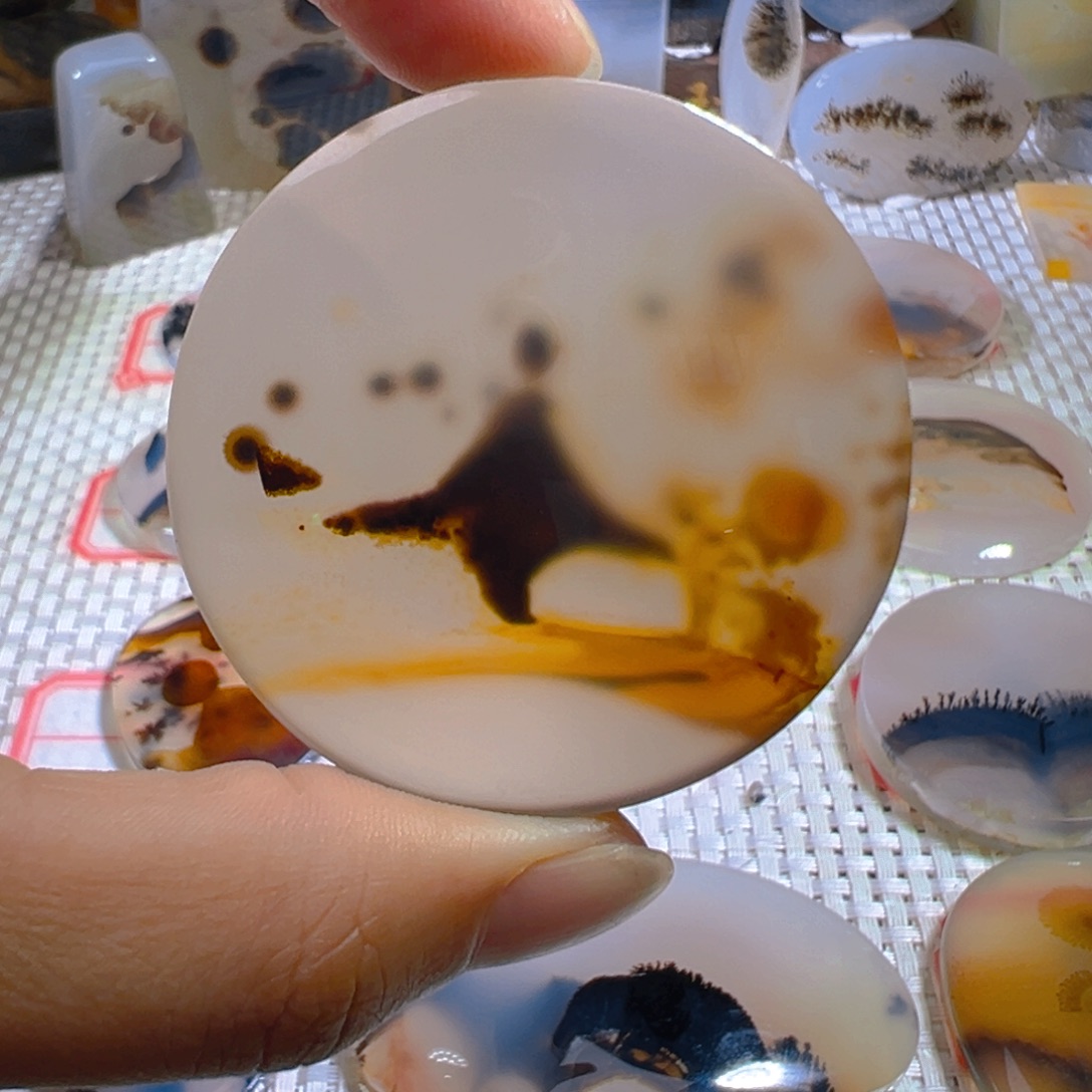 玛瑙/玉髓未镶嵌颈饰