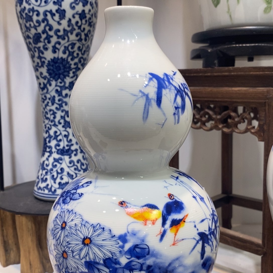 景德镇陶瓷花瓶摆件