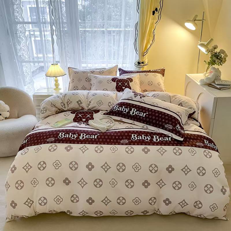 【时尚熊】四件套轻奢亲子柔软