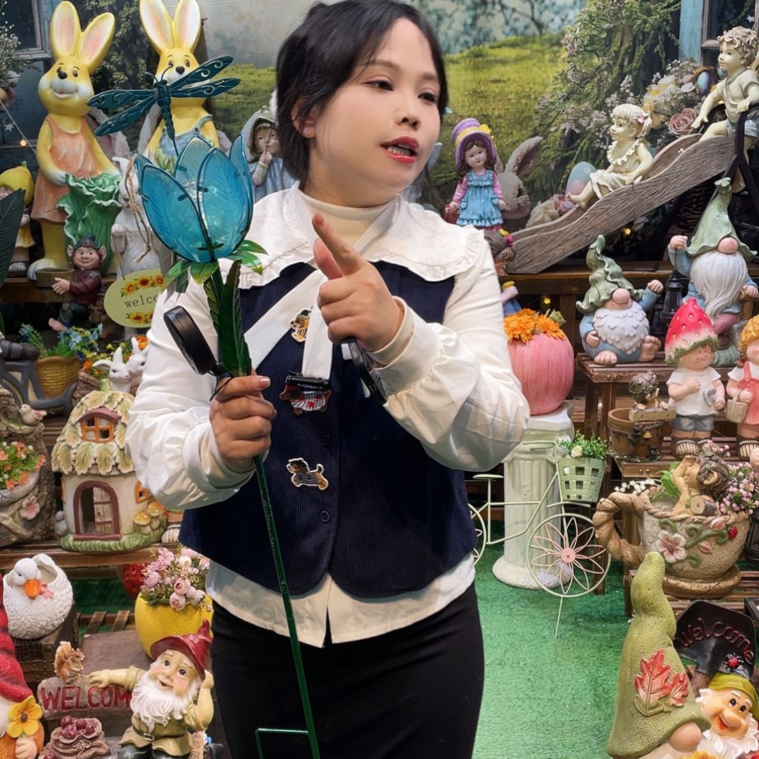 摆件花园摆件红红火火