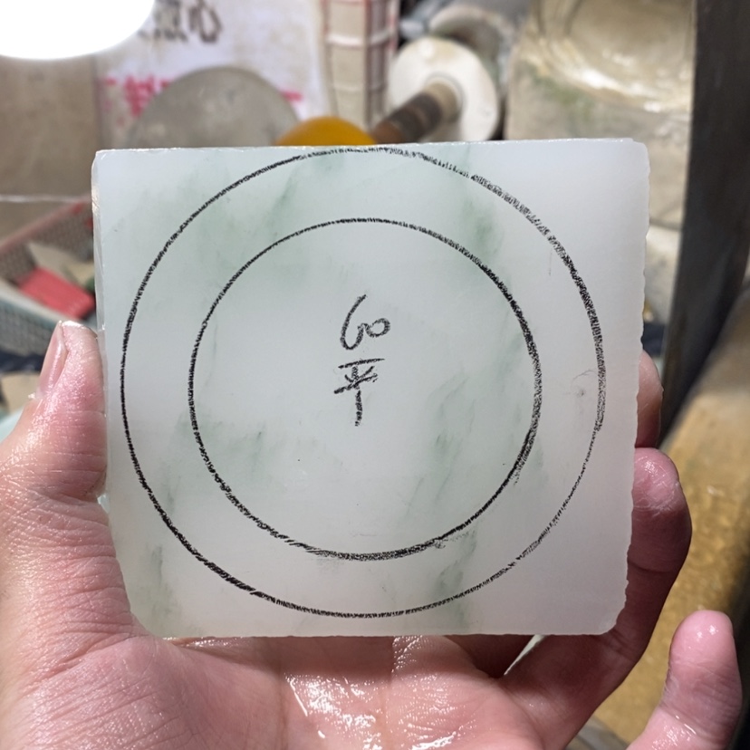 【闪购商品】石英质玉（天山翠）手镯未镶嵌?****࿐定制手镯