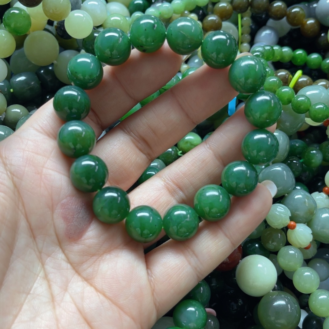 和田玉手链未镶嵌