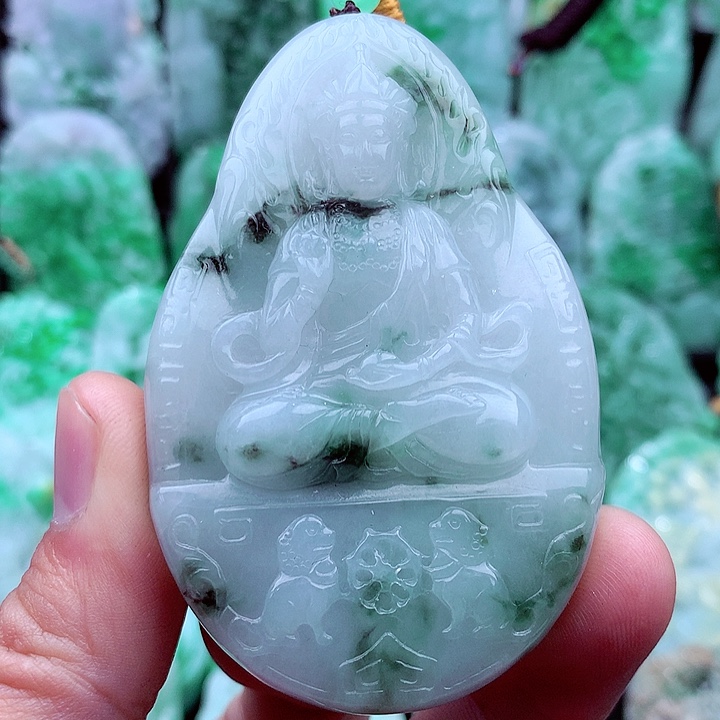 翡翠吊坠(不含链)未镶嵌