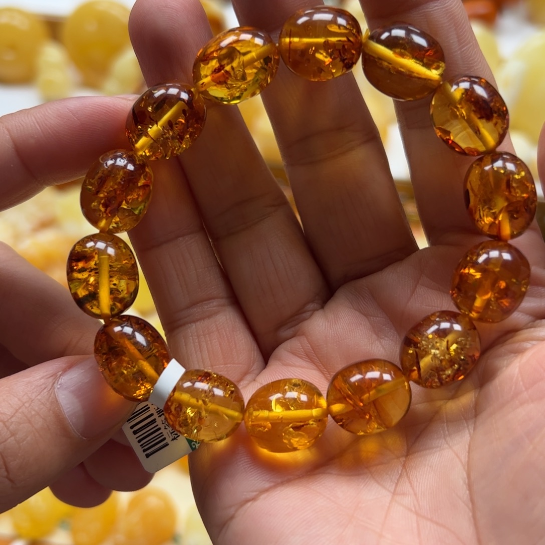 琥珀未镶嵌珠宝奇石