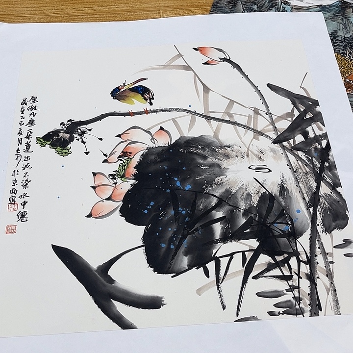 姜奇老师花鸟作品50×50