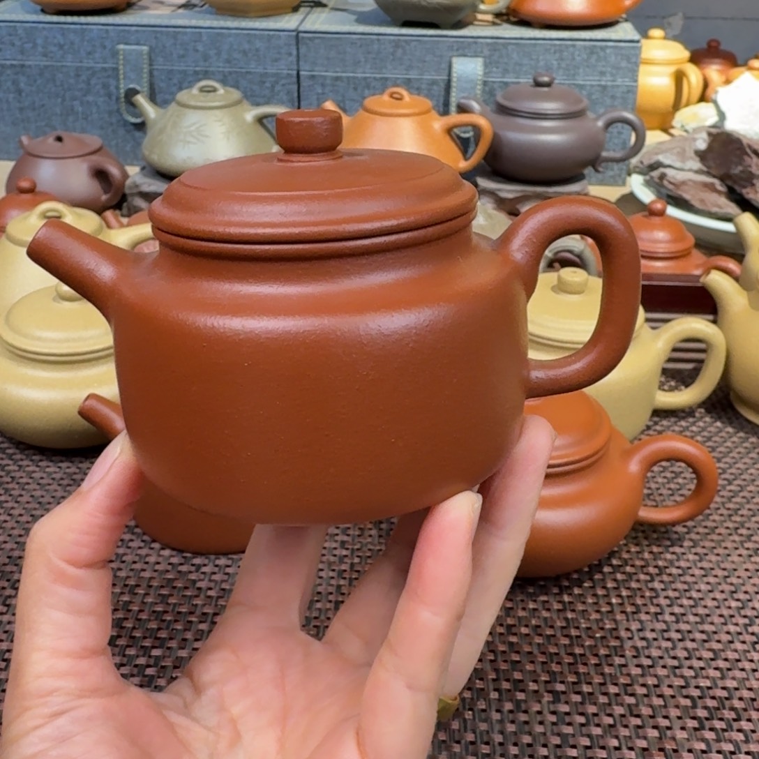 朱泥茶壶180毫升左右