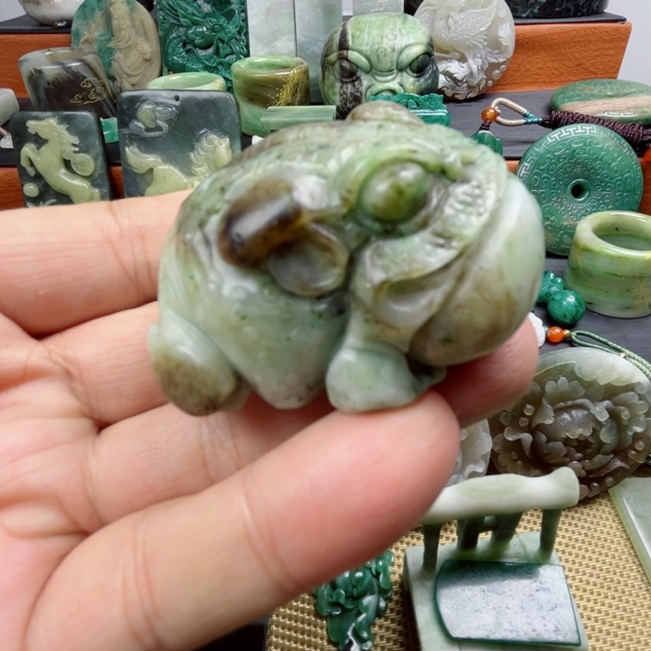 未镶嵌独山玉珠宝半成品