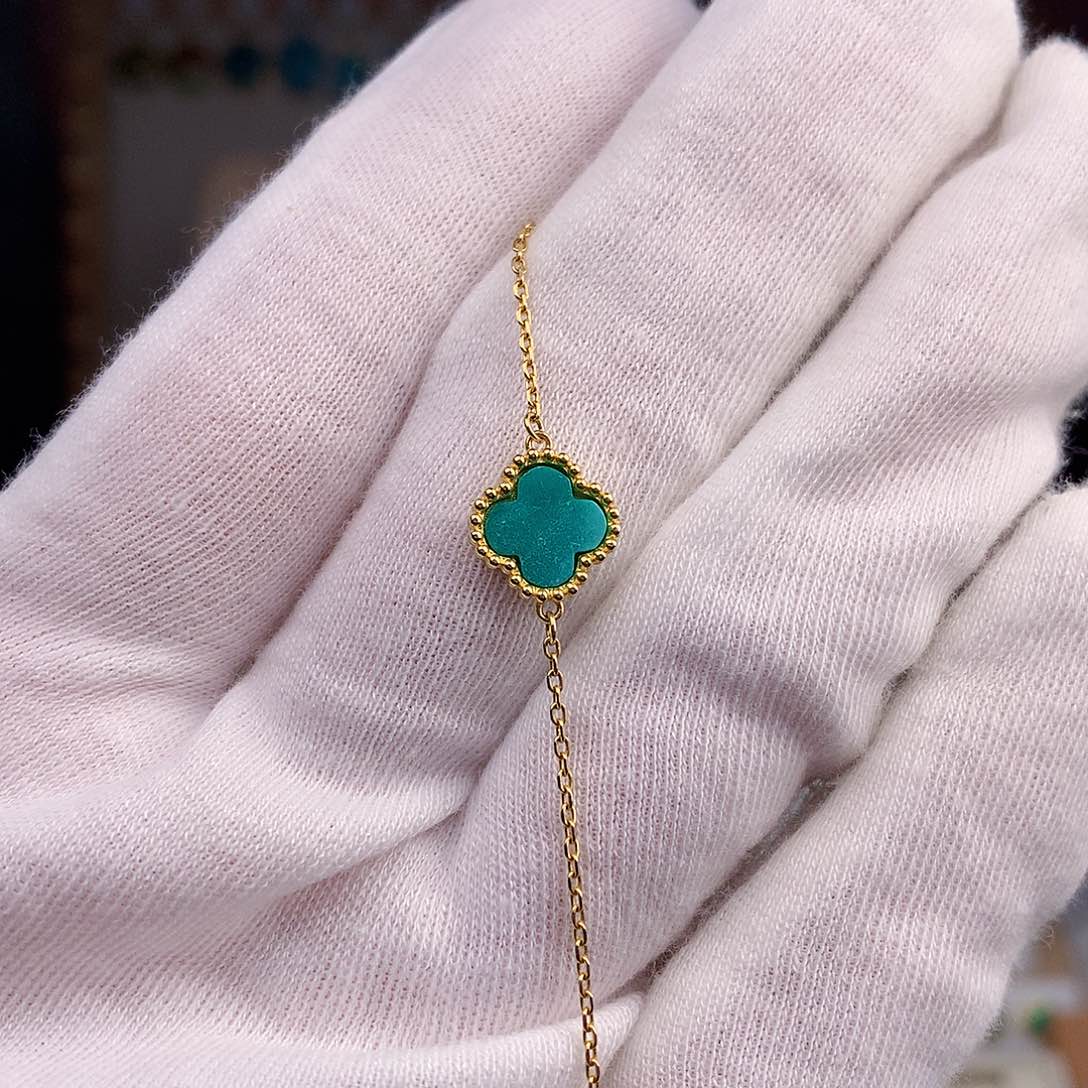 绿松石手链银S925镶嵌