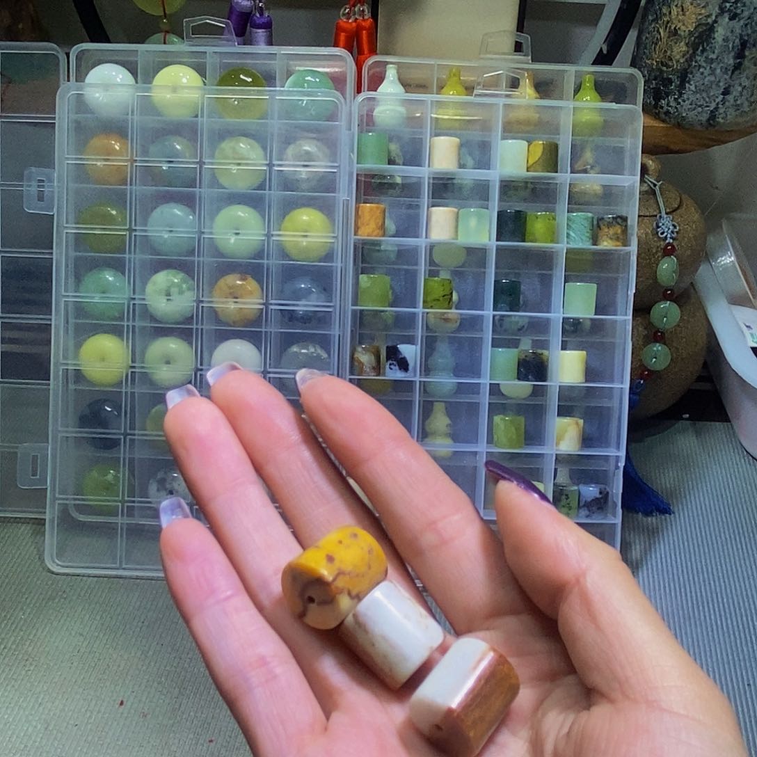 未镶嵌蛇纹石玉其他六*麻60