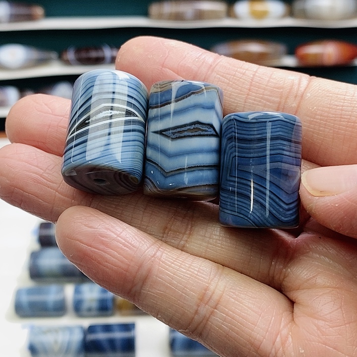 佛***系玛瑙/玉髓未镶嵌颈饰