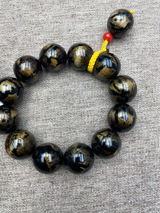 沉香木串文玩老料 手串 3号