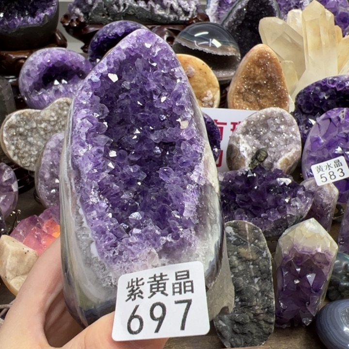 未镶嵌紫晶大型摆件（非配饰）697