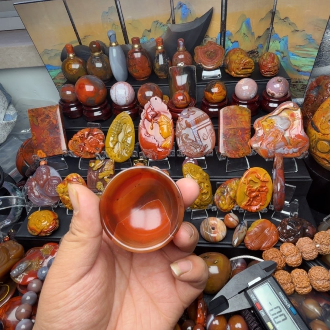 高***0玛瑙/玉髓未镶嵌玛瑙