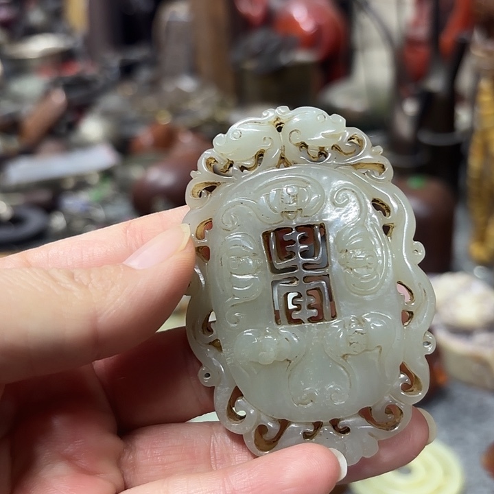 一***候铜冰雨家小摆件，包邮