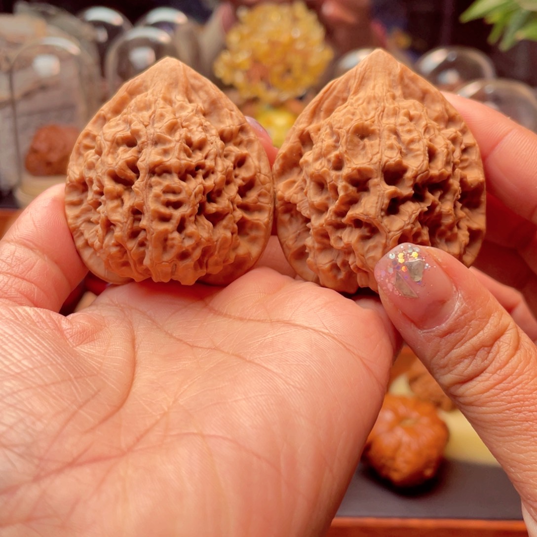 阿***事把件文玩核桃官帽46