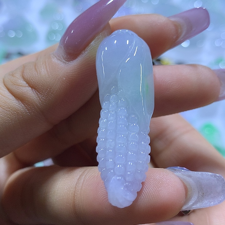 翡翠未镶嵌颈饰天然翡翠A货吊坠