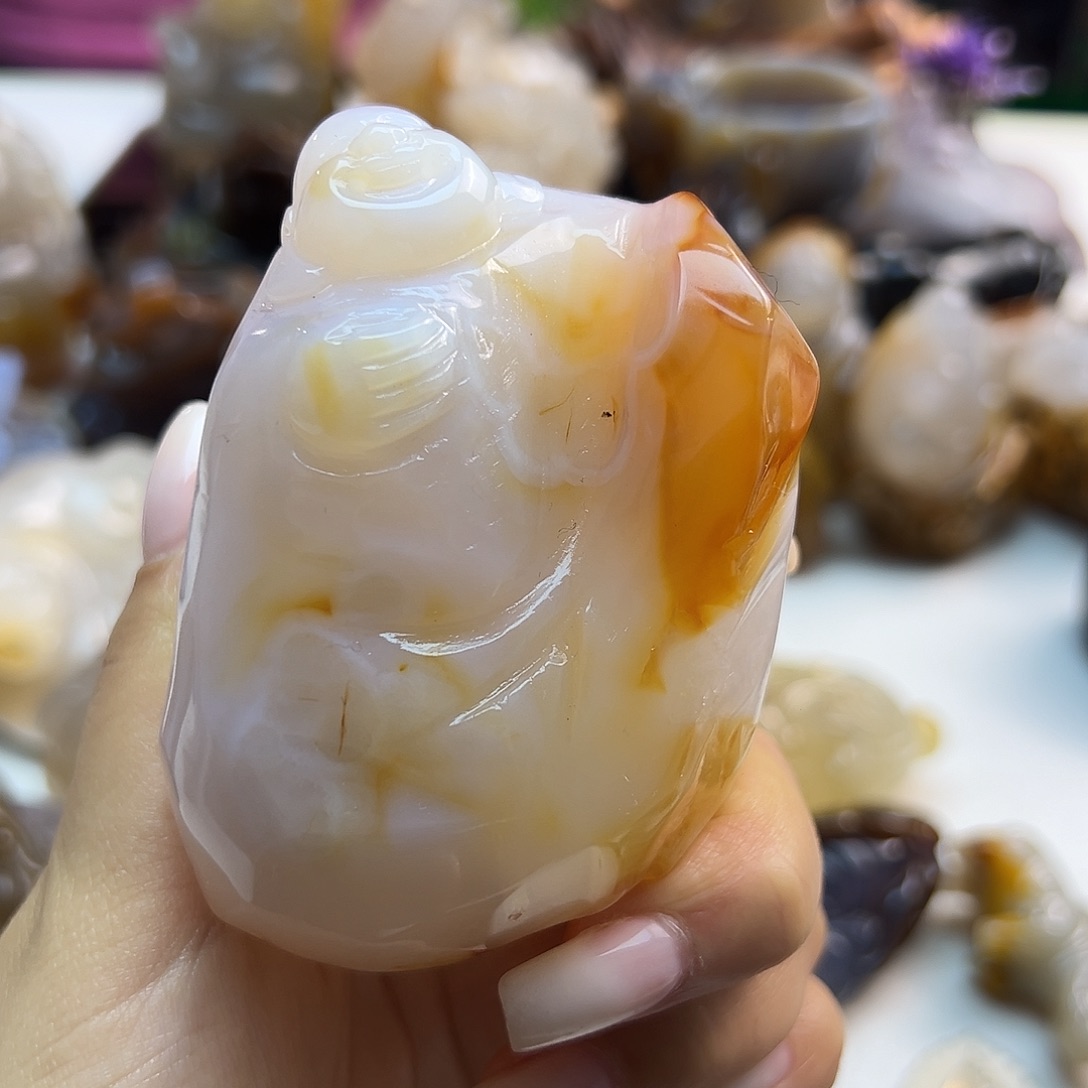玛瑙/玉髓未镶嵌颈饰