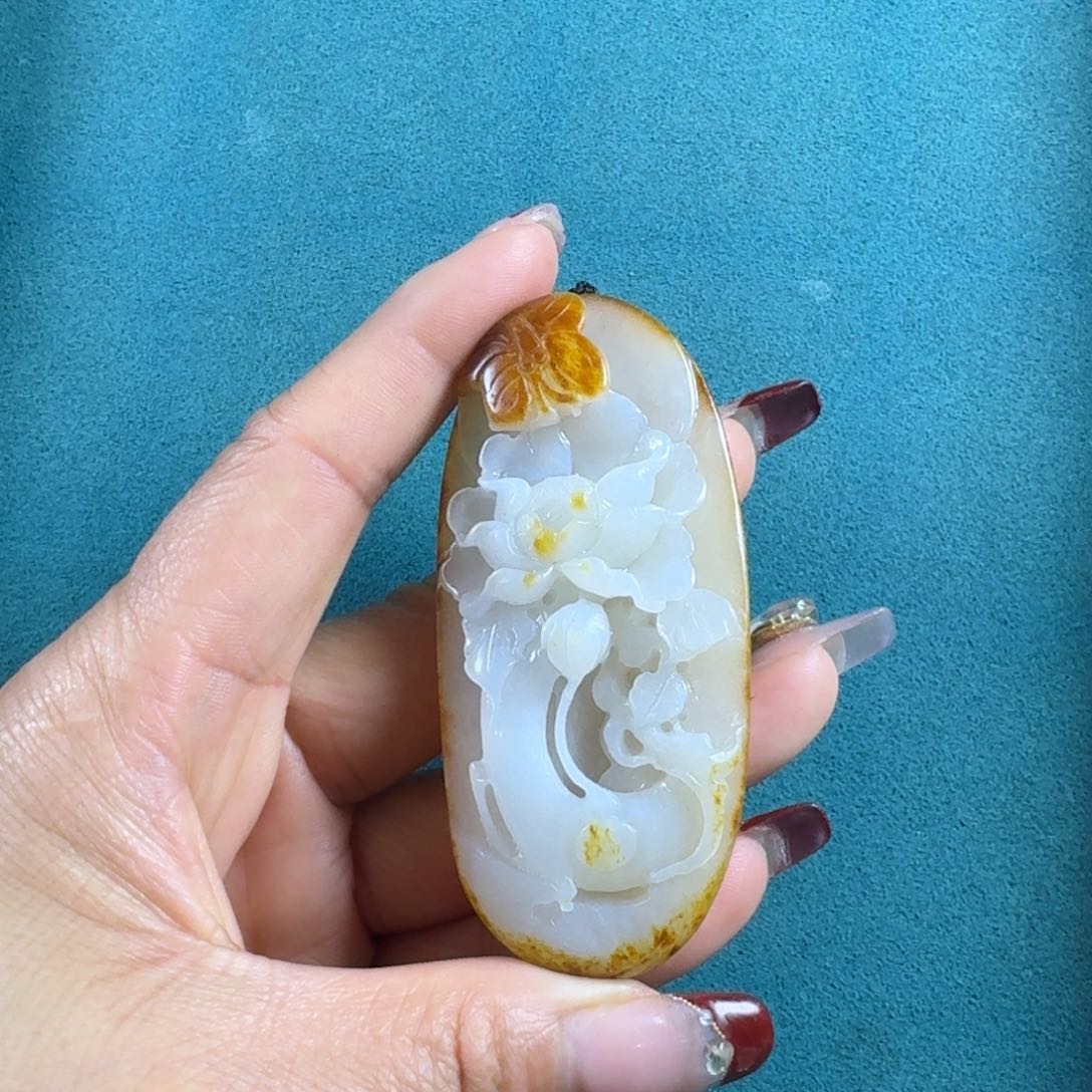 和田玉挂件未镶嵌