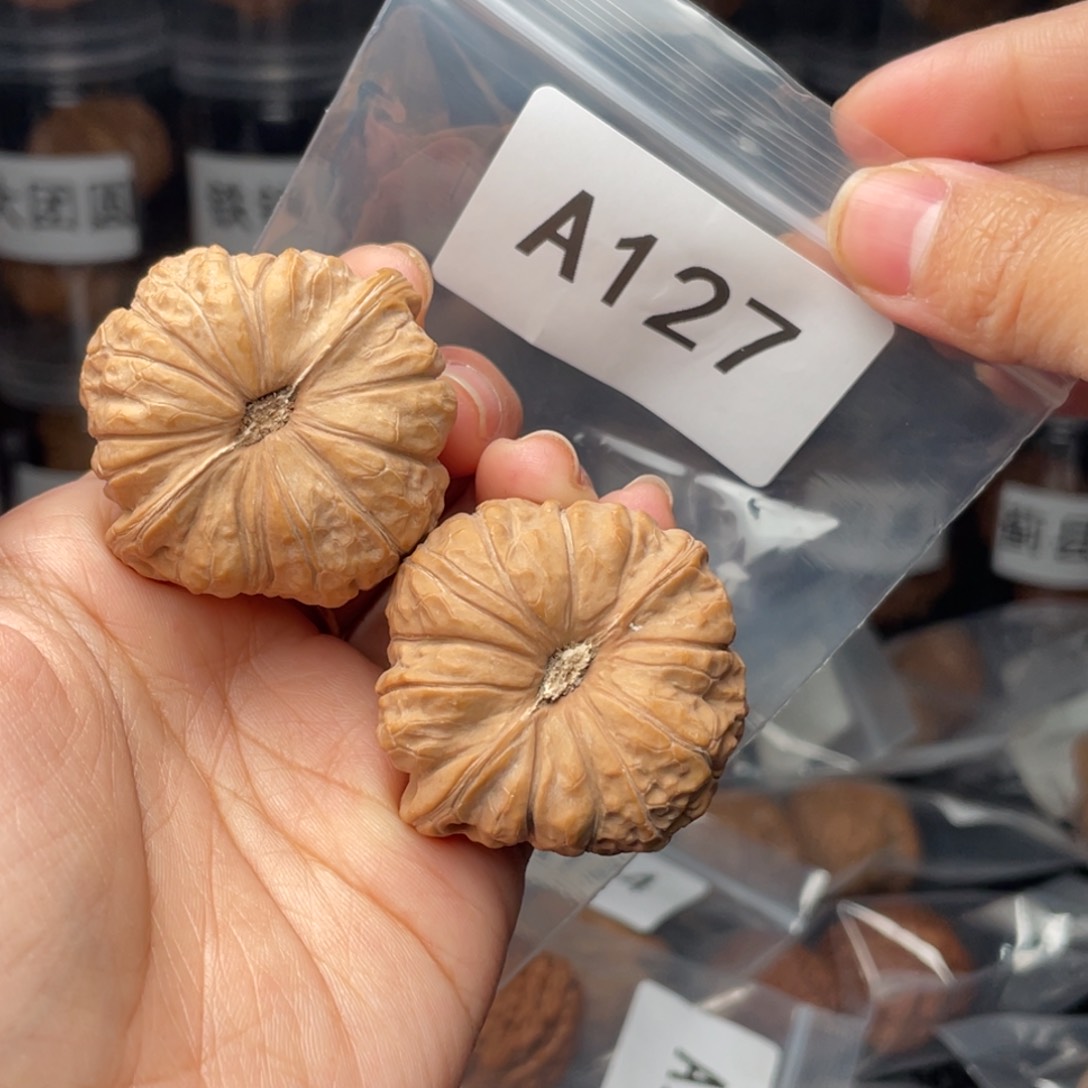 文玩核桃把件42南瓜