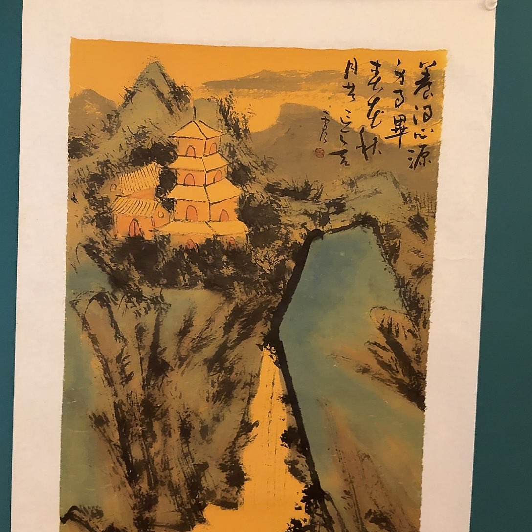 国画国画作品一幅