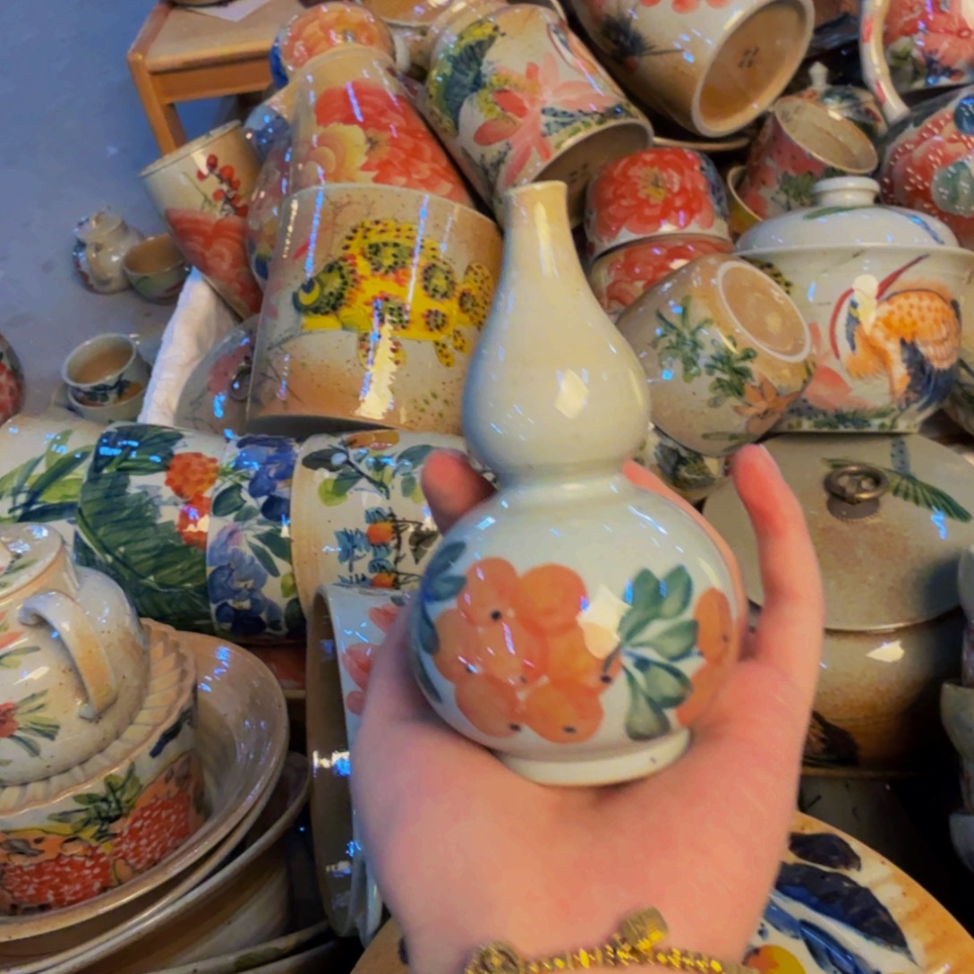 瓷片景德镇陶瓷手工手绘