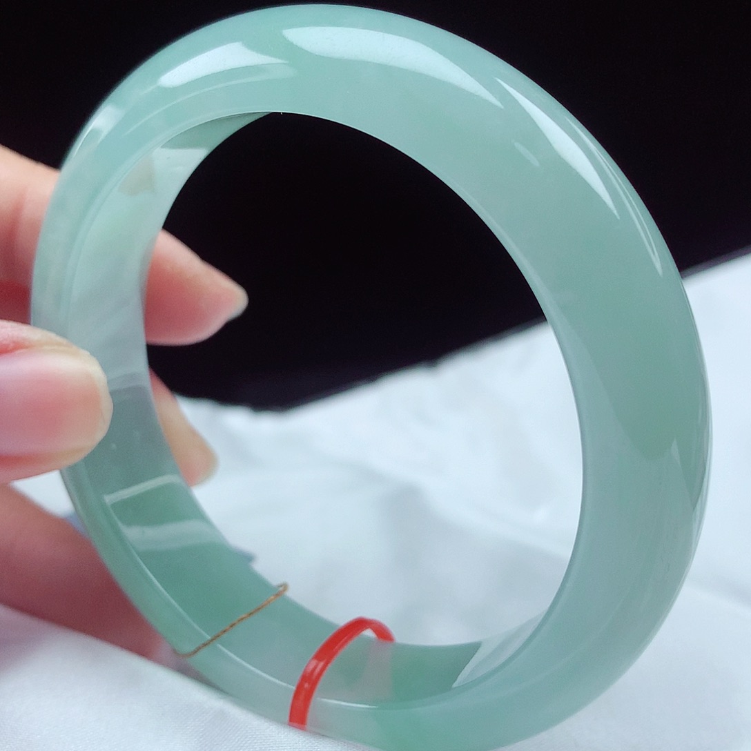 未镶嵌手镯翡翠55圈3684