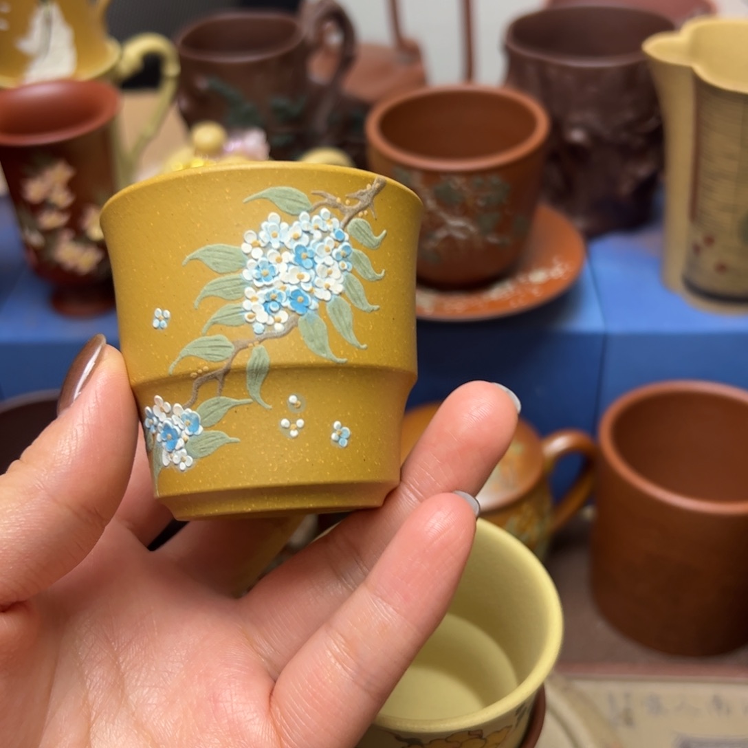 紫砂茶杯紫砂主人杯