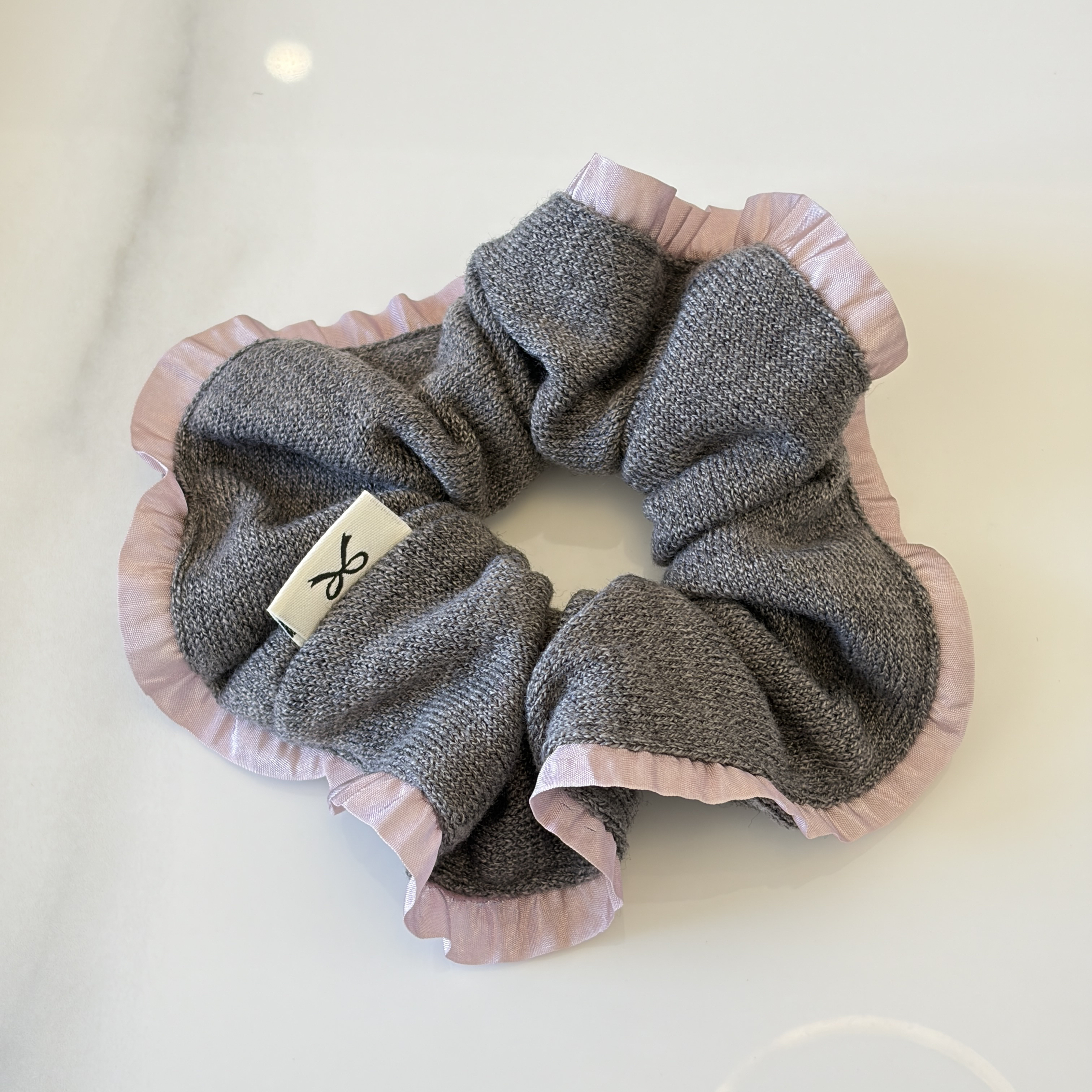 韩系秋冬简约针织高级感精致发圈发饰大肠发圈发绳