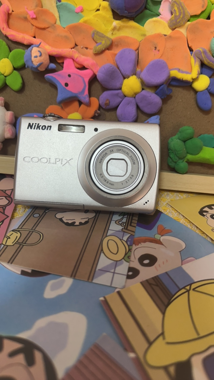95新 Nikon/尼康 尼康s203限量版（s220）银白色多种场景滤镜模式
