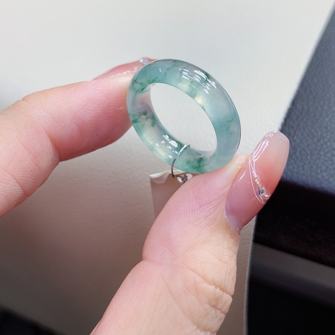 未镶嵌戒指翡翠14号