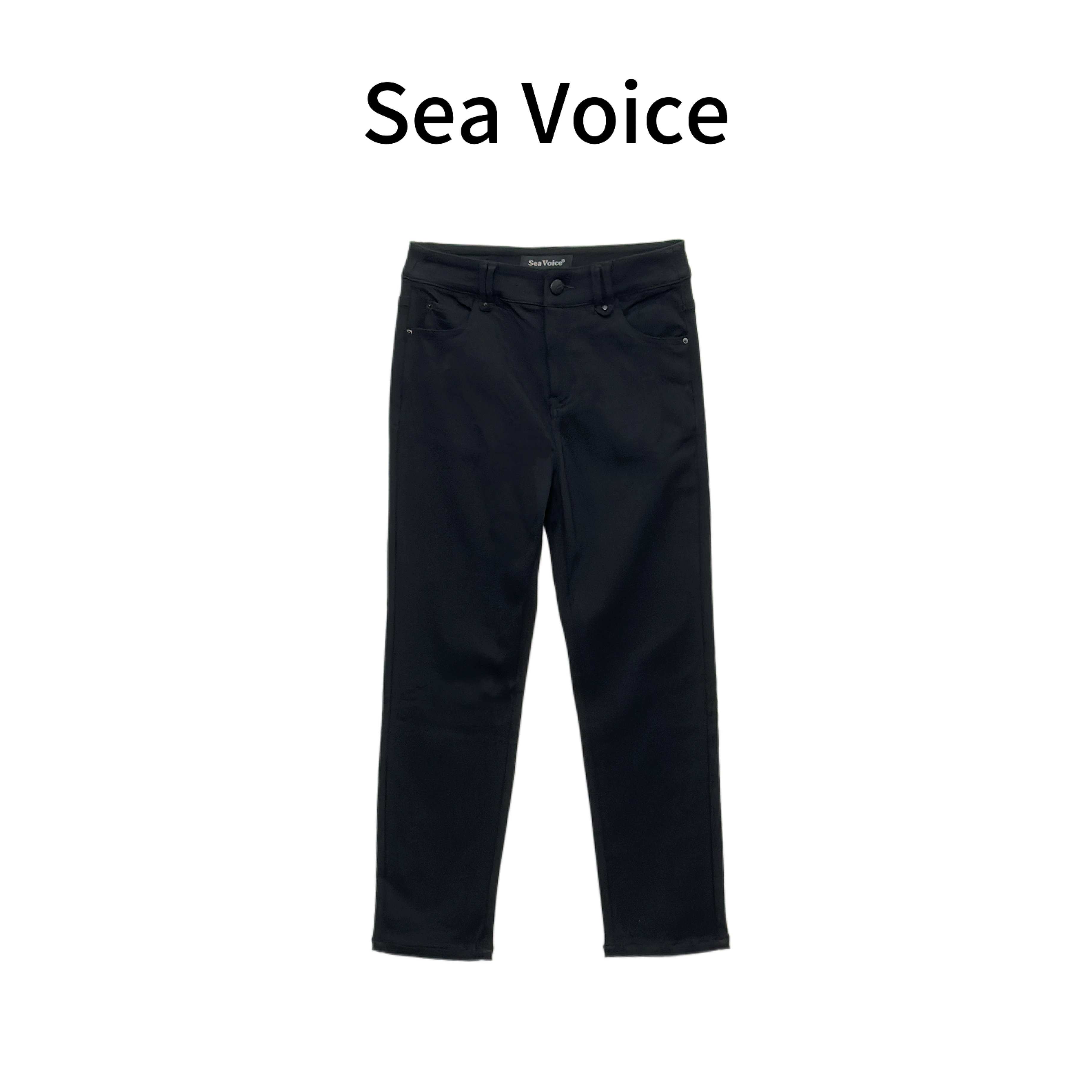 【海哥精选】修身黑色牛仔裤5433-153