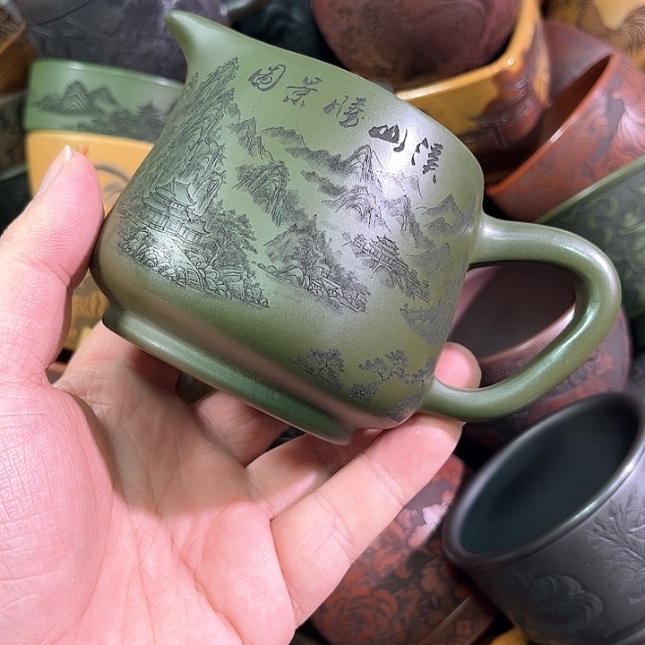 茶杯紫砂全手工紫砂主人杯