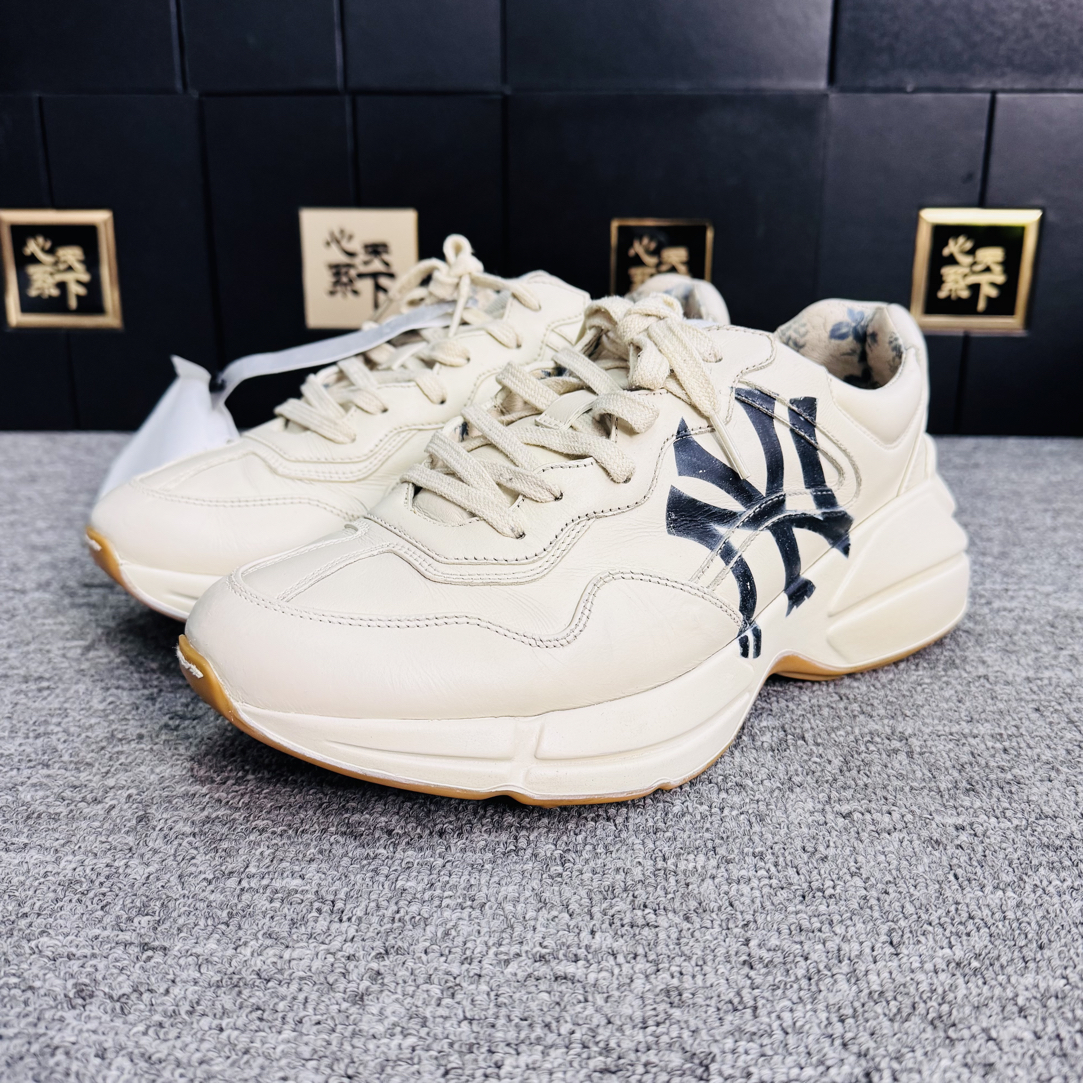 95新 GUCCI/古驰 MLB联名老爹鞋41码ysc2345