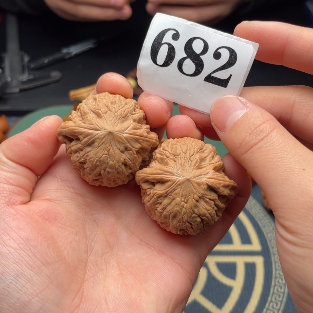 文玩核桃把件41全品铁锤682号