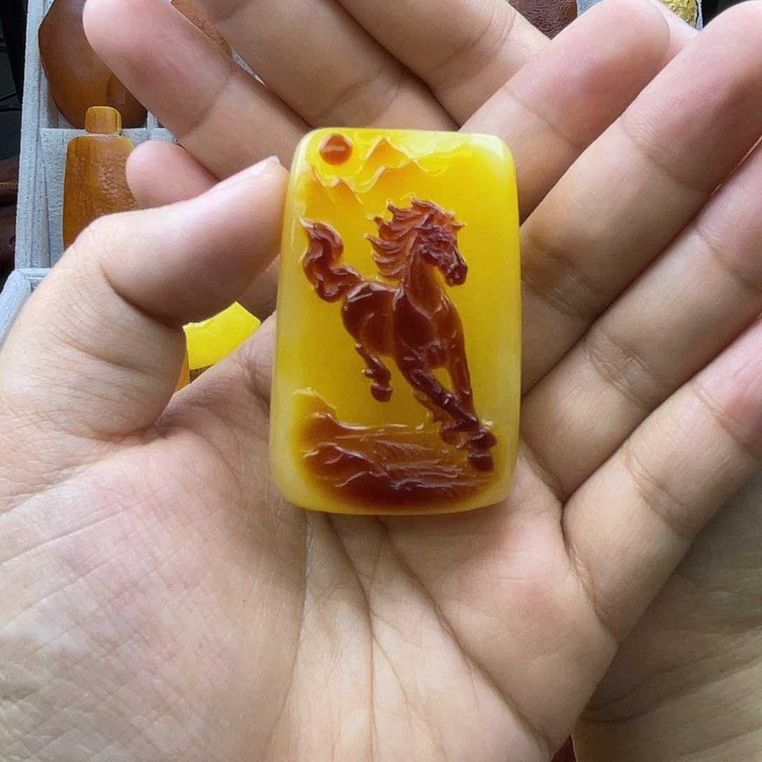 定制蜜蜡未镶嵌678990009