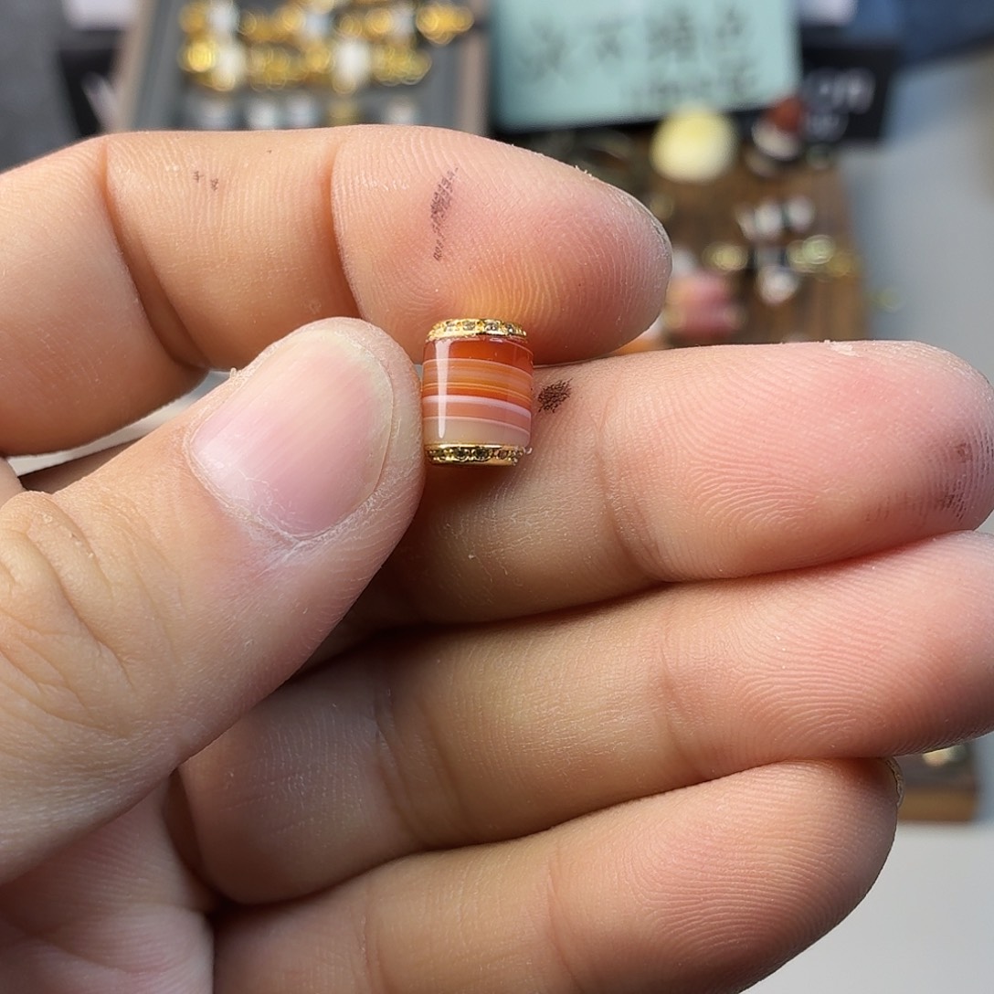 银S925三文鱼一物一图一图