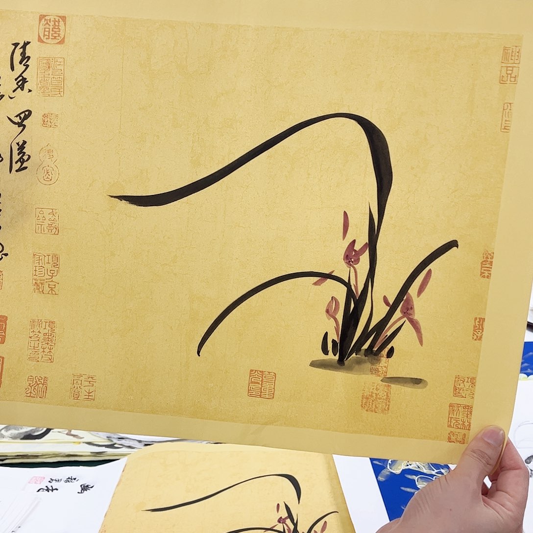 国画宣纸国画纯手绘作品