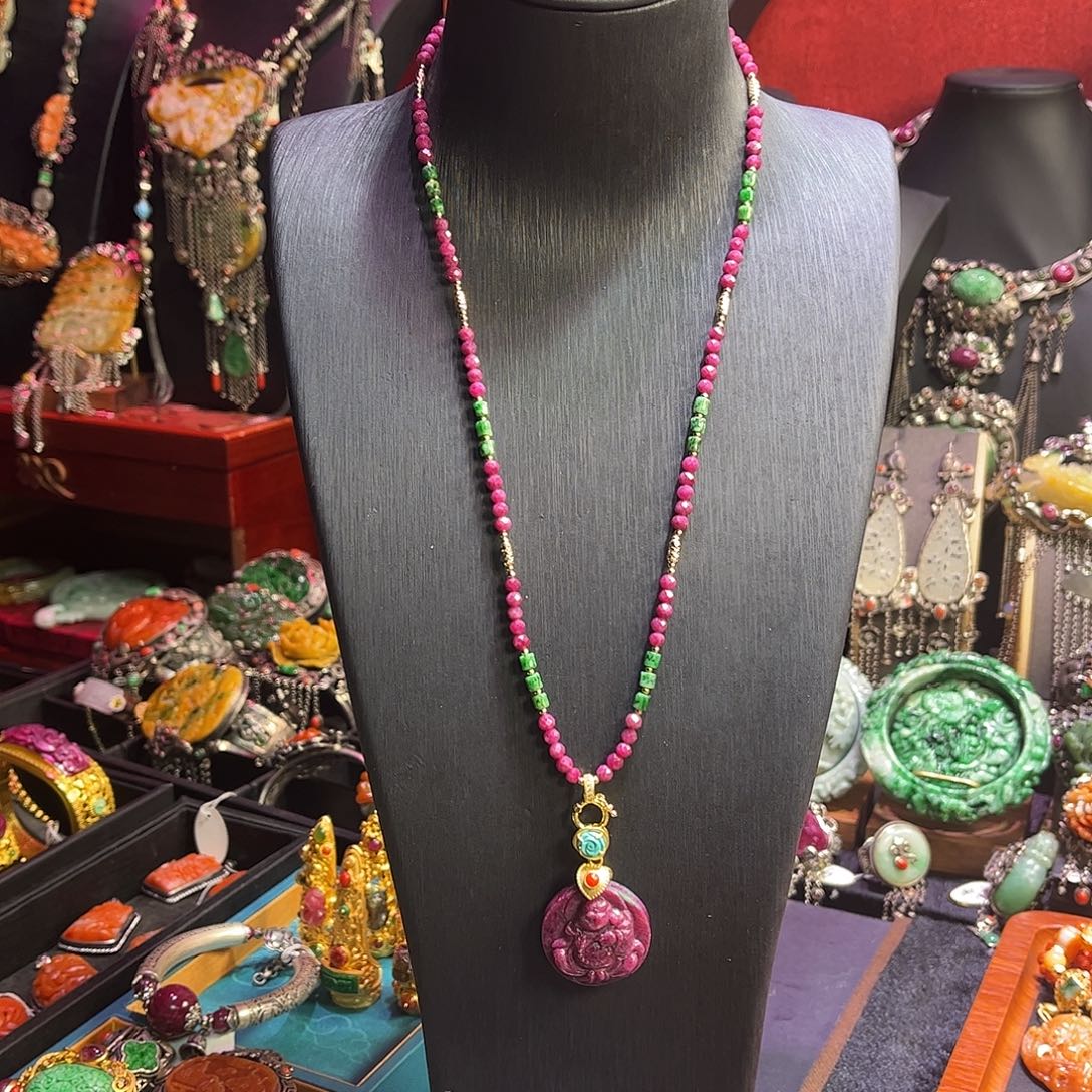 未镶嵌套链红宝石特价福利