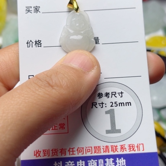 翡翠颈饰未镶嵌佛
