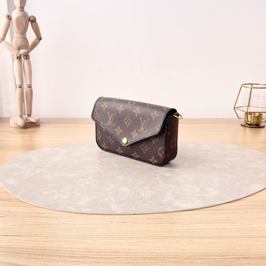 95新 LouisVuitton/路易威登 三合一/单肩包/0897