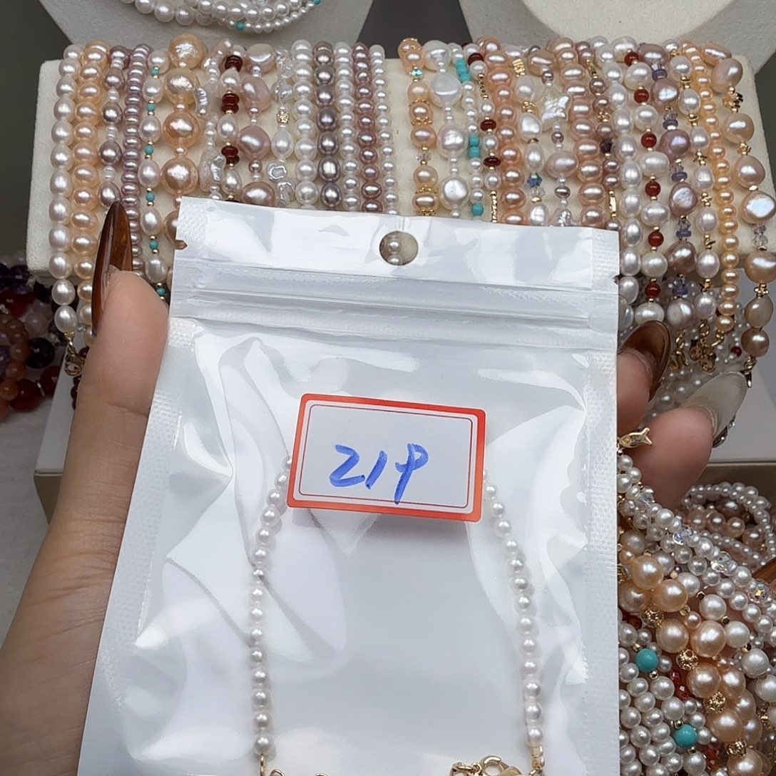 _***手绳淡水珍珠银S925镶嵌