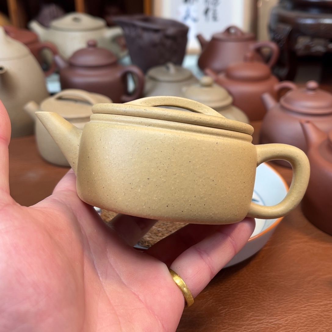 紫砂茶壶明式汉瓦